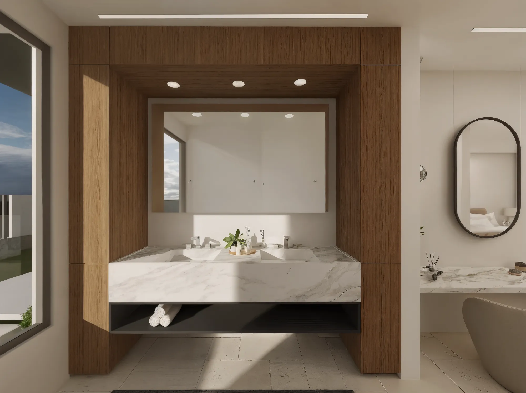 Baño Master — Casa B