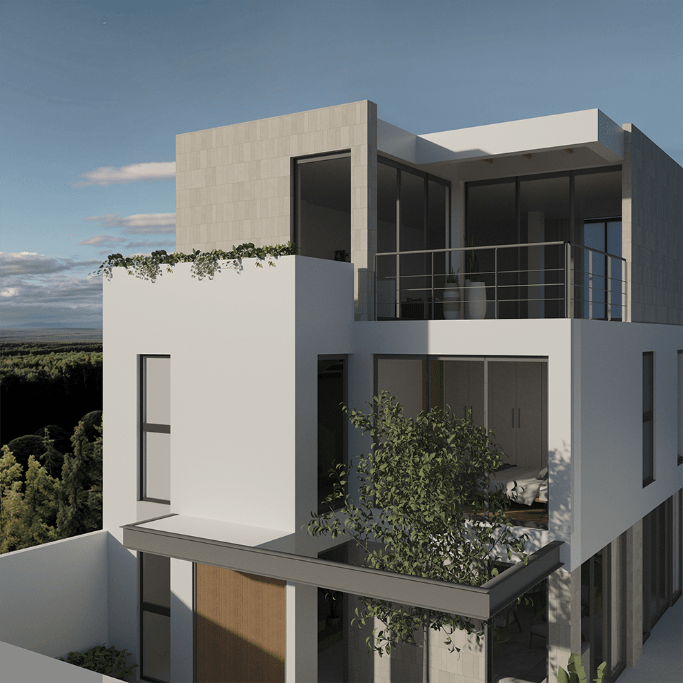 Exterior Frontal — Casa G