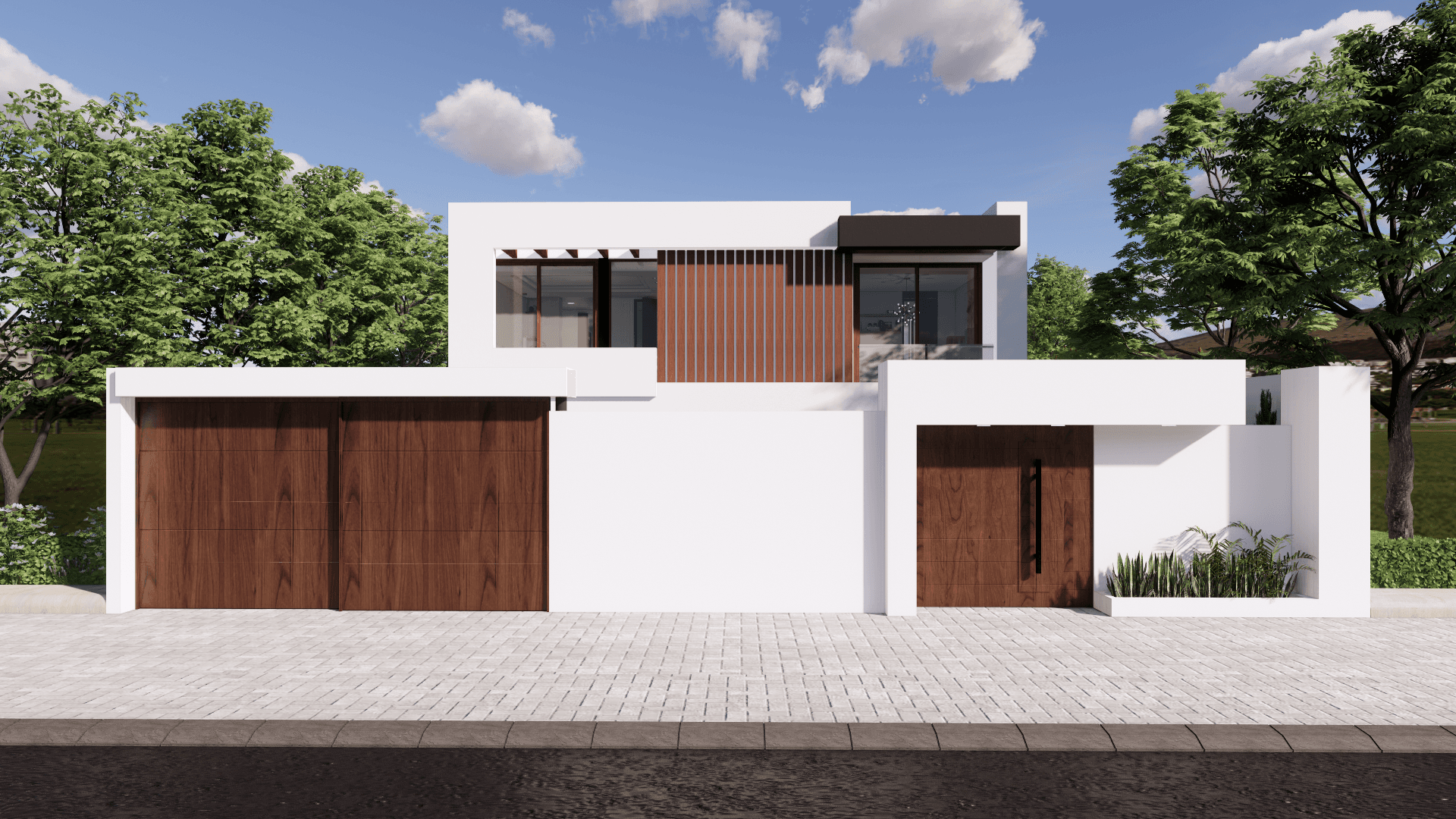Fachada a la Calle — Casa L