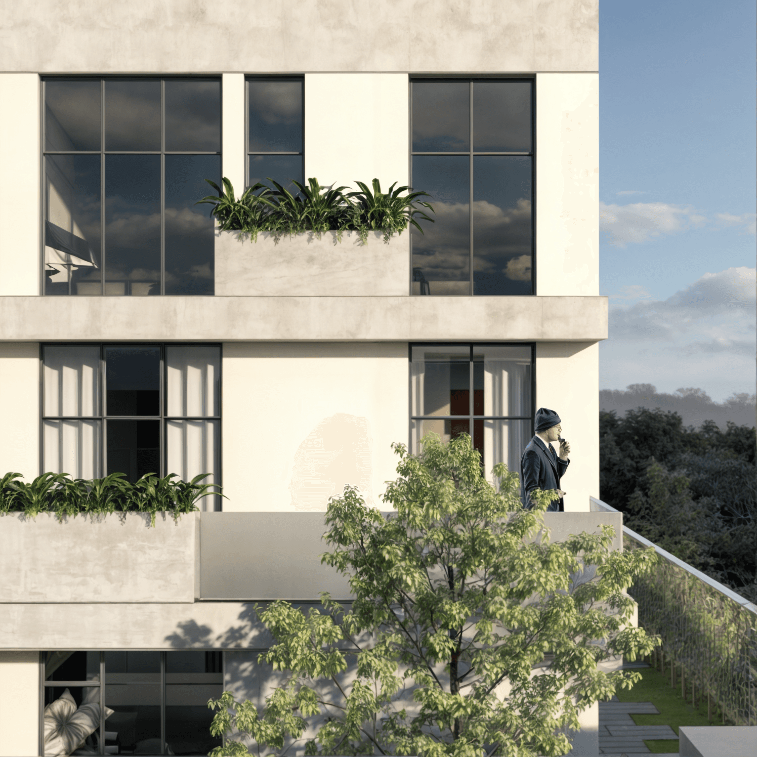 Exterior Frontal — Departamentos X