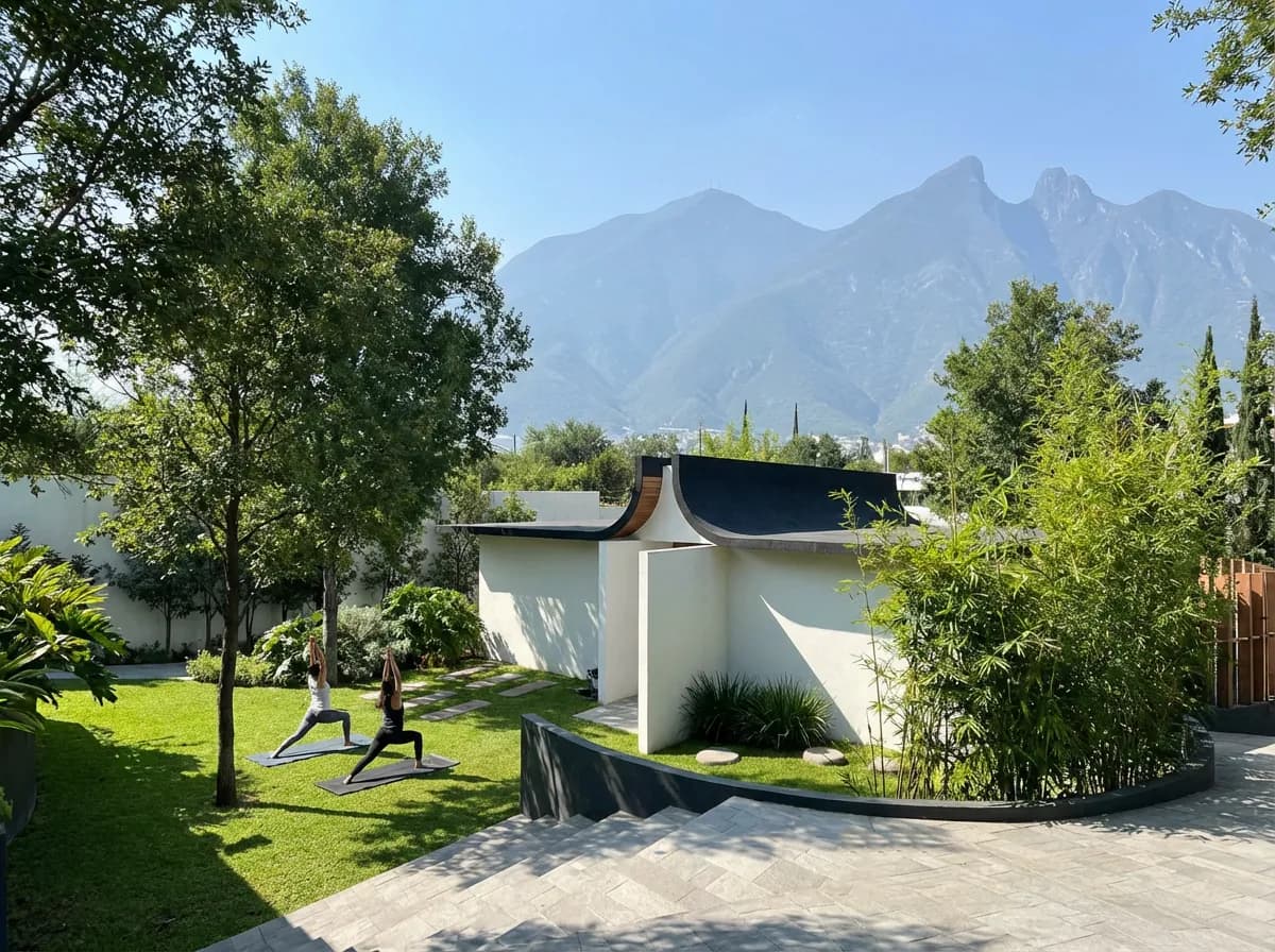 Sala exterior — OLUMIE