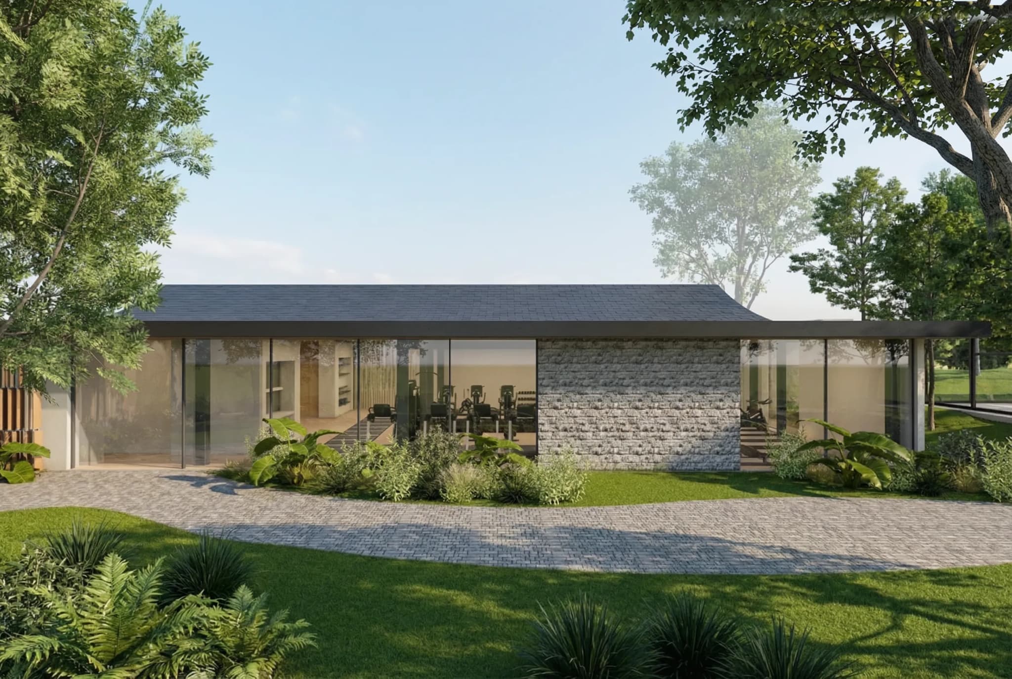 Área exterior — OLUMIE
