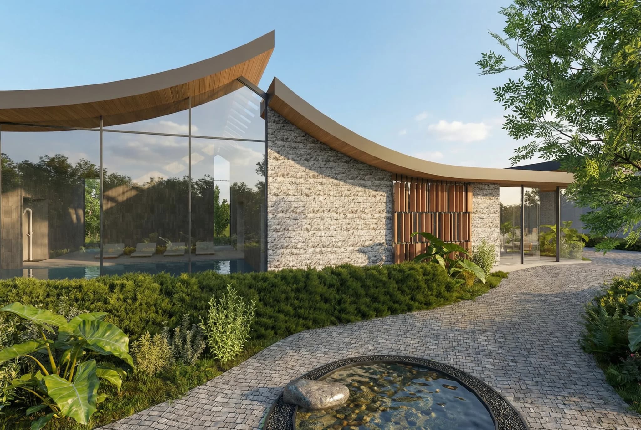 Sala exterior — OLUMIE