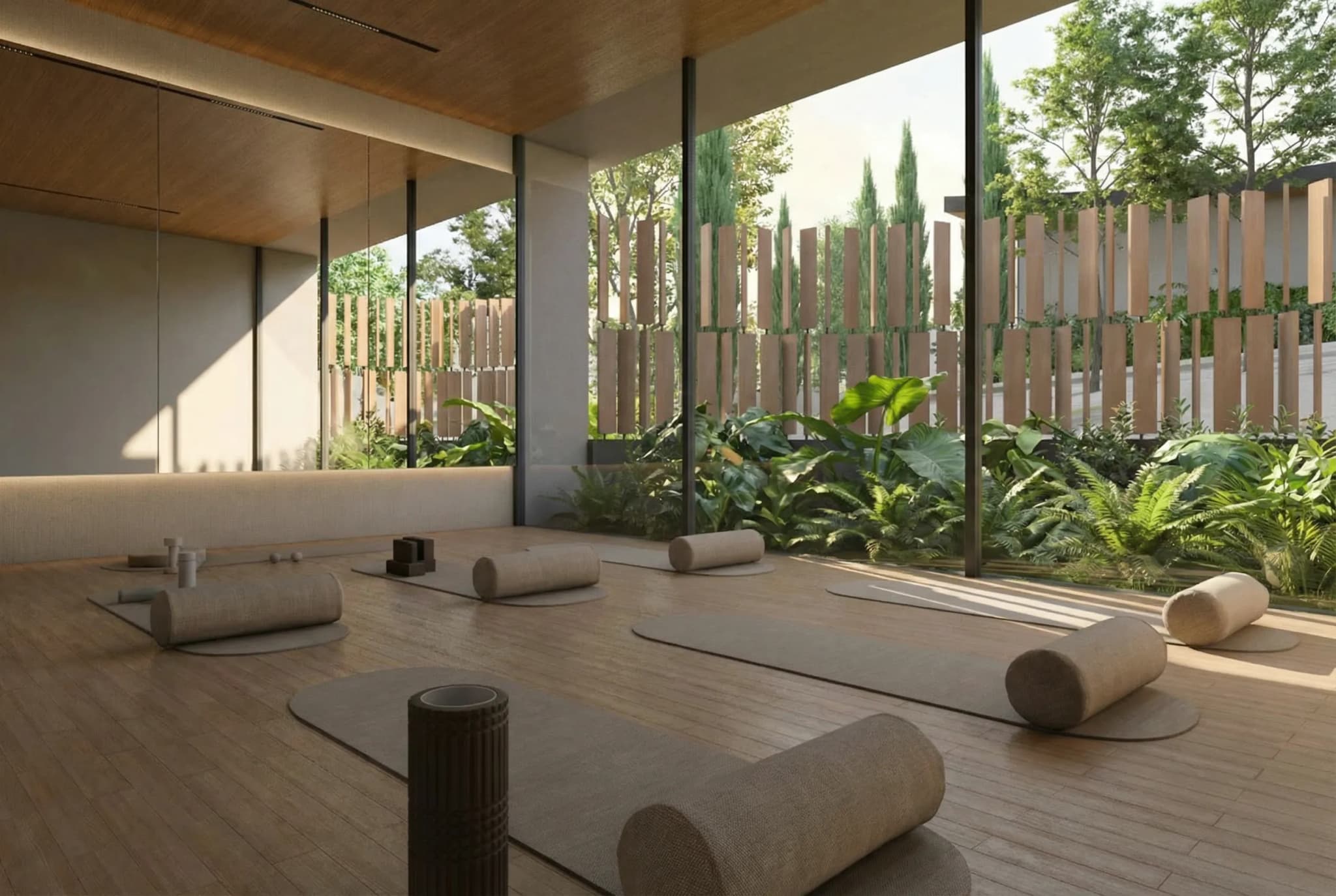 Sala de yoga — OLUMIE